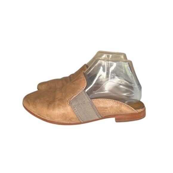 Frye Shoes - Frye Terri Gore Mule Womens Shoes Distressed Italian Leather Flats Sz 6M